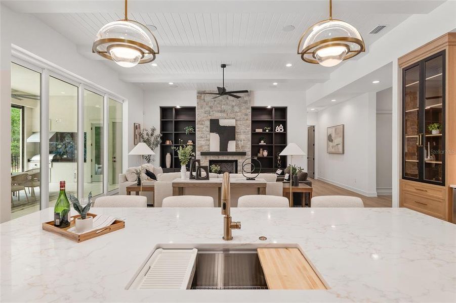 Furnished interior view inside a new home in , Gainesville (Image 31).