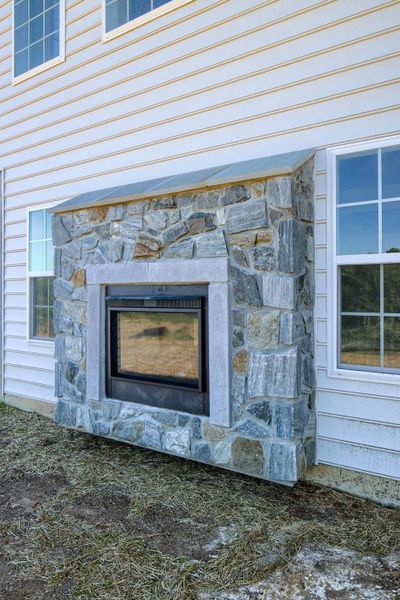 Exterior Fireplace