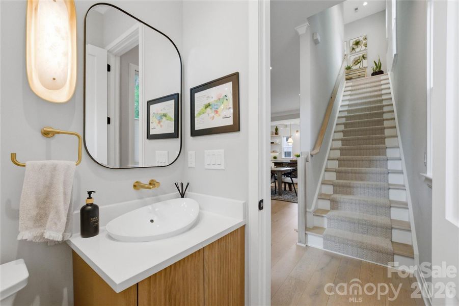 Furnished interior view inside a new home in , Charlotte (Image 40).
