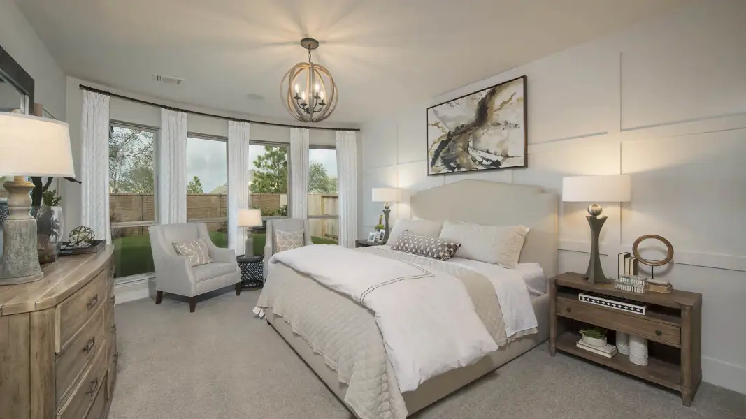 Furnished interior view inside a new home in North Sky, Celina (Image 14).