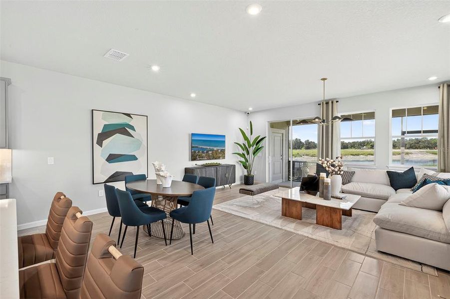 Furnished interior view inside a new home in Crosswind Ranch, Parrish (Image 15).