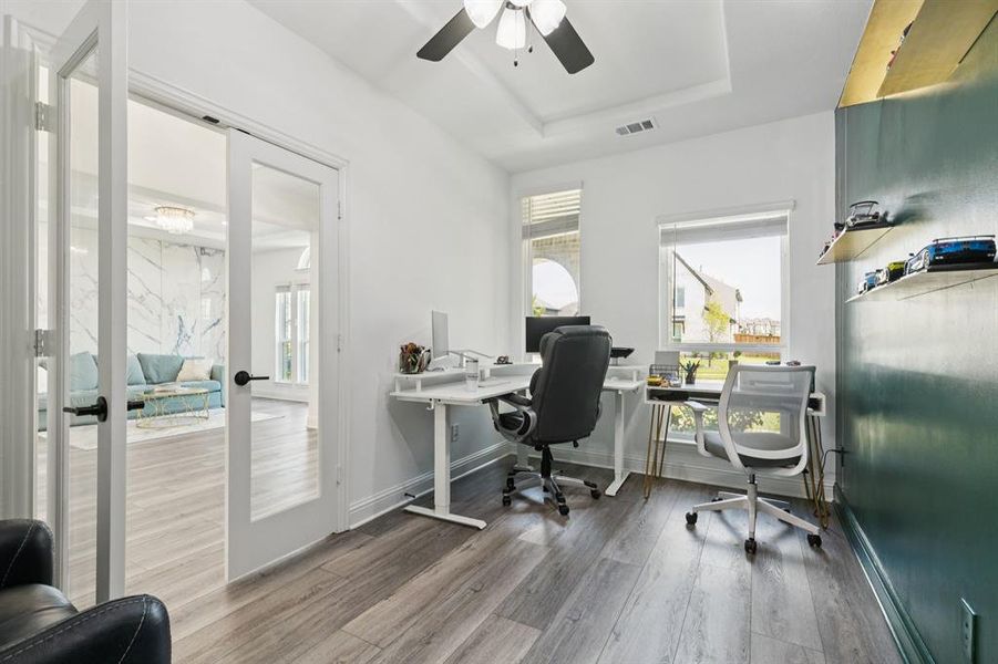 Furnished interior view inside a new home in , McKinney (Image 12). Furnished interior view inside a new home in , McKinney (Image 12).