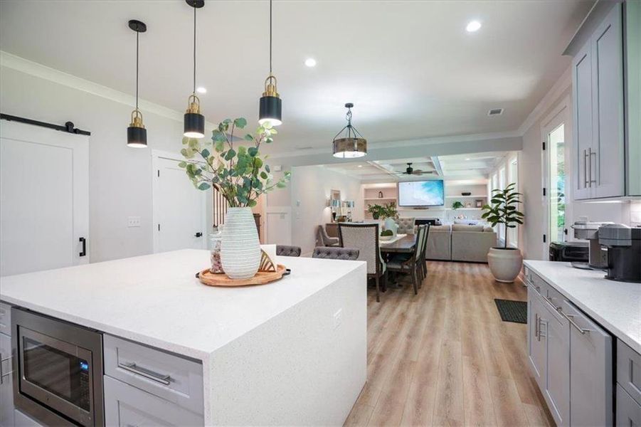 Furnished interior view inside a new home in , Acworth (Image 11).