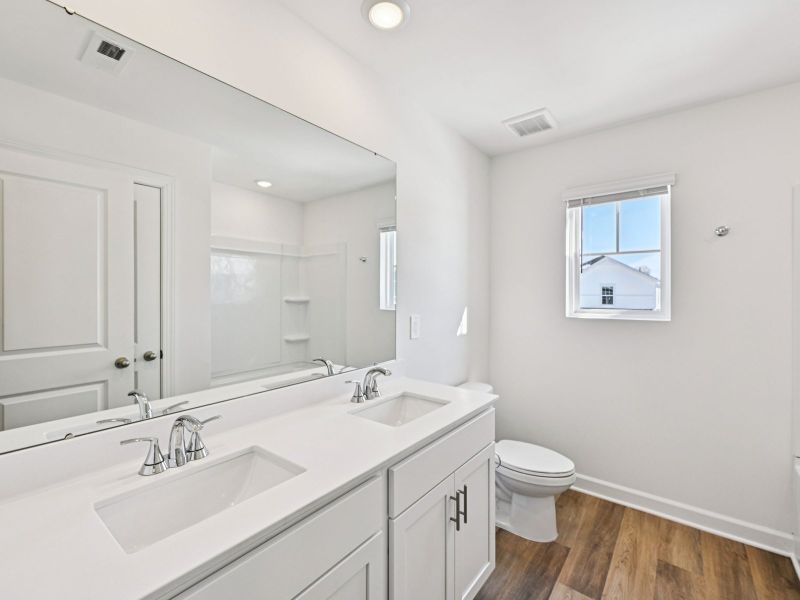 Furnished interior view inside a new home in Trivium Meadows, Newton (Image 7).