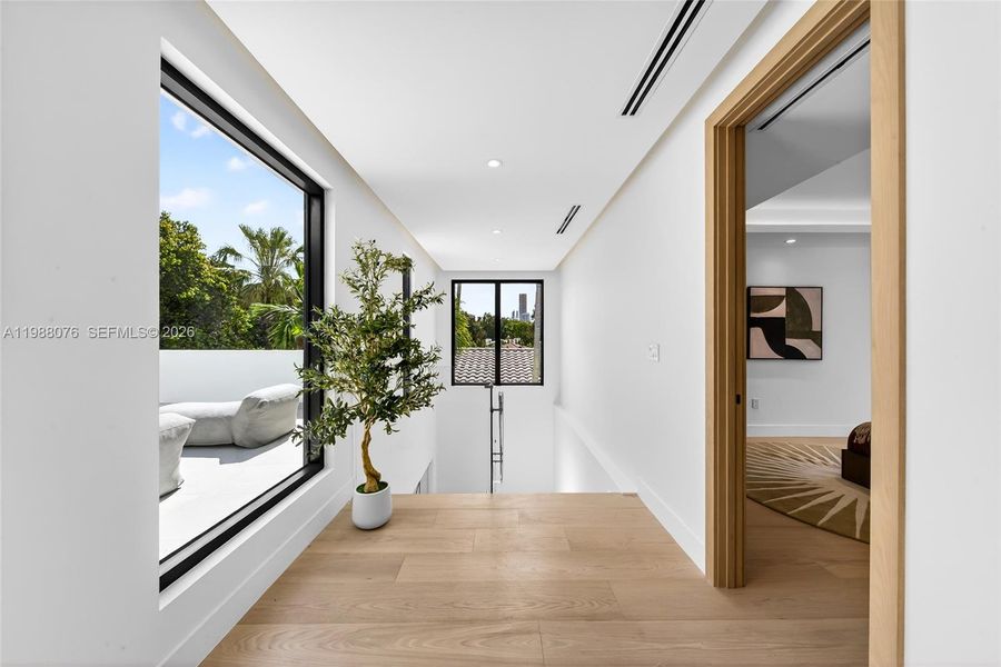 Furnished interior view inside a new home in , Miami (Image 18).