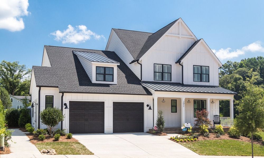 Representative exterior photo of a completed home built from the Marin by Classica Homes in McLean - Hunts Point, Belmont, NC (Image 32).