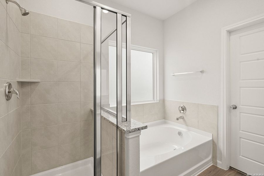 Furnished interior view inside a new home in Hickory Ridge, Elmendorf (Image 14).