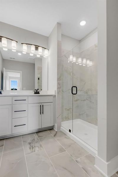 Furnished interior view inside a new home in Echo Park, Suwanee (Image 6).