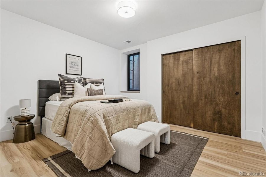 Furnished interior view inside a new home in , Denver (Image 31).