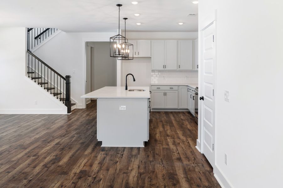 Representative furnished interior of a home built from the St. Ledger by Hunter Quinn Homes in Horry County Homes, Myrtle Beach (Image 9). Representative furnished interior of a home built from the St. Ledger by Hunter Quinn Homes in Horry County Homes, Myrtle Beach (Image 9).