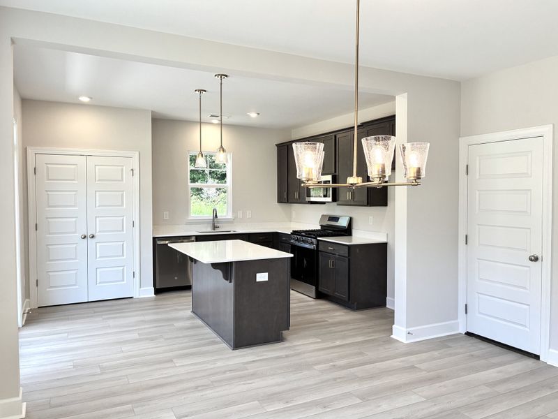 Furnished interior view inside a new home in Holly Ridge, Greenville (Image 8).