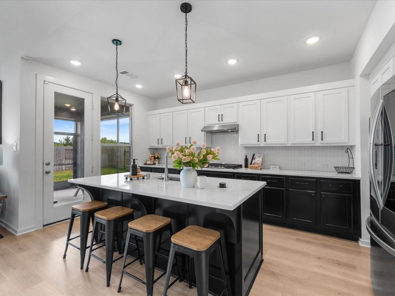 Furnished interior view inside a new home in Emory Glen, Magnolia (Image 29).