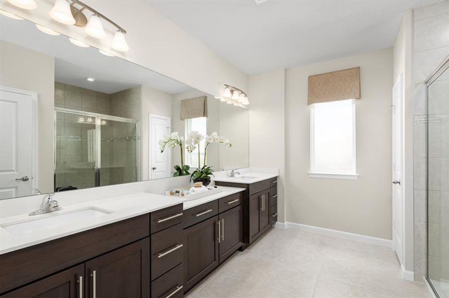 Representative furnished interior of a home built from the Oakton by Ryan Homes in Copperleaf, Ocala (Image 9).