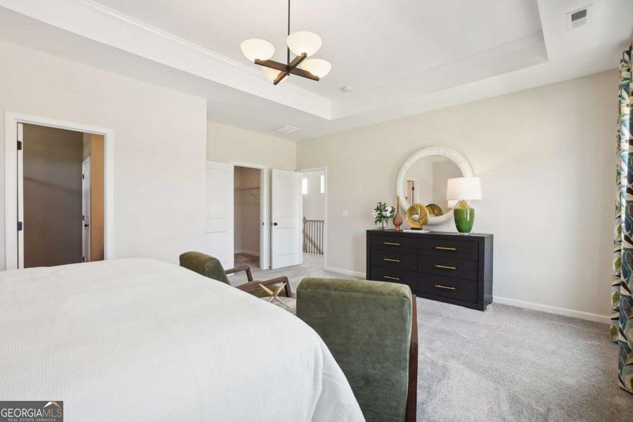 Furnished interior view inside a new home in Trellis Park, Hampton (Image 13).