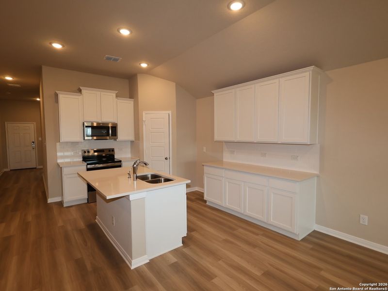 Furnished interior view inside a new home in Meadows at Clear Springs, New Braunfels (Image 20).