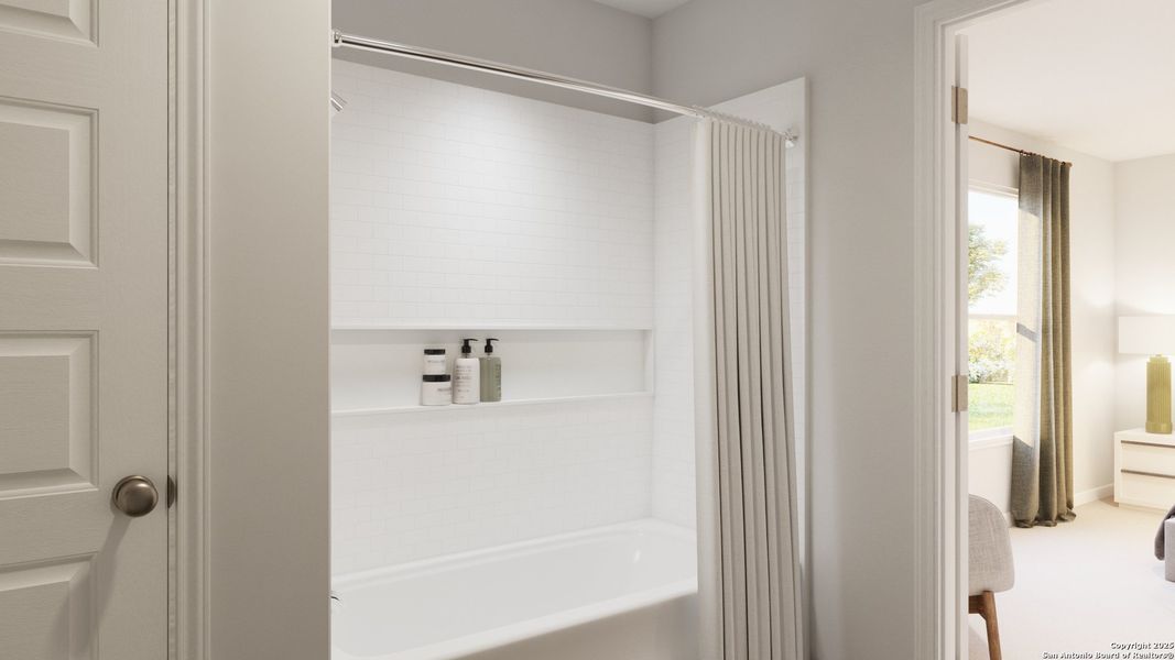 Close-up of interior finishes inside a home in Dauer Ranch, New Braunfels (Image 22).