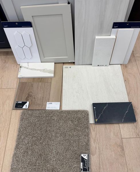 Sample of building materials used in homes in Bridgeland, Cypress (Image 24).