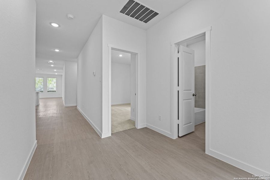 Spacious, unfurnished interior of a new home in Waterwheel: Coastline Collection, San Antonio (Image 12). Spacious, unfurnished interior of a new home in Waterwheel: Coastline Collection, San Antonio (Image 12).