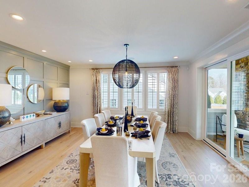 Furnished interior view inside a new home in , Davidson (Image 15).