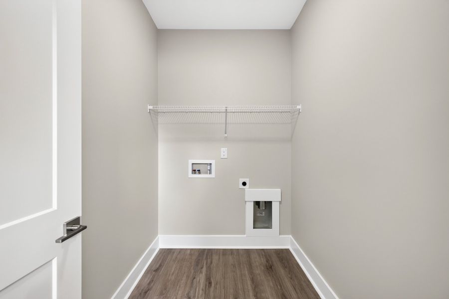 Representative unfurnished interior of a home built from the Weston End Unit by Baker Residential in Parc at Bradley Farm, Apex (Image 25).