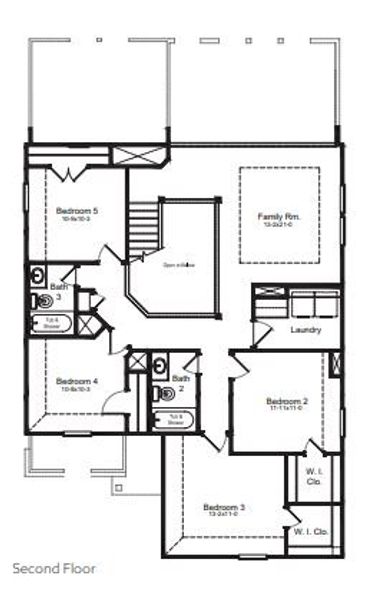 Second Floor Floor Plan