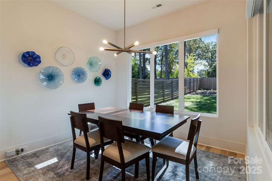 Furnished interior view inside a new home in , Charlotte (Image 17).