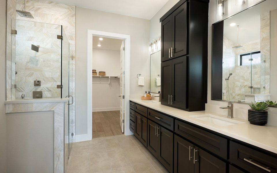 Representative furnished interior of a home built from the Auburn by Brookfield Residential in Kissing Tree, San Marcos (Image 8). Representative furnished interior of a home built from the Auburn by Brookfield Residential in Kissing Tree, San Marcos (Image 8).