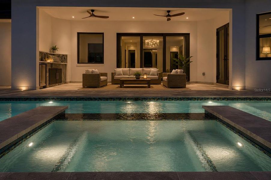 Exterior details and patio area of a home in , Cape Coral (Image 3).