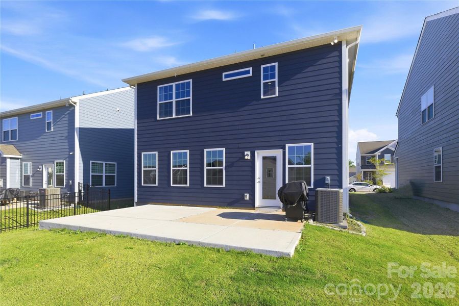 Exterior details and patio area of a home in Elizabeth, Fort Mill (Image 3).