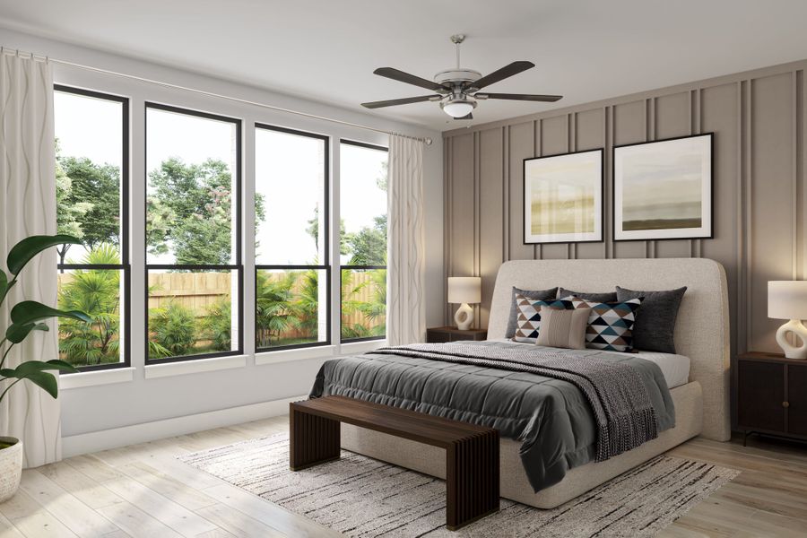 Representative furnished interior of a home built from the Downy by Tri Pointe Homes in Tompkins Reserve, Katy (Image 30). Representative furnished interior of a home built from the Downy by Tri Pointe Homes in Tompkins Reserve, Katy (Image 30).