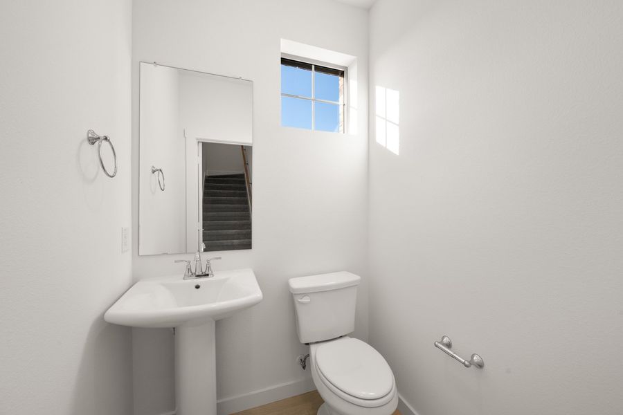 Furnished interior view inside a new home in Wildridge, Oak Point (Image 9).