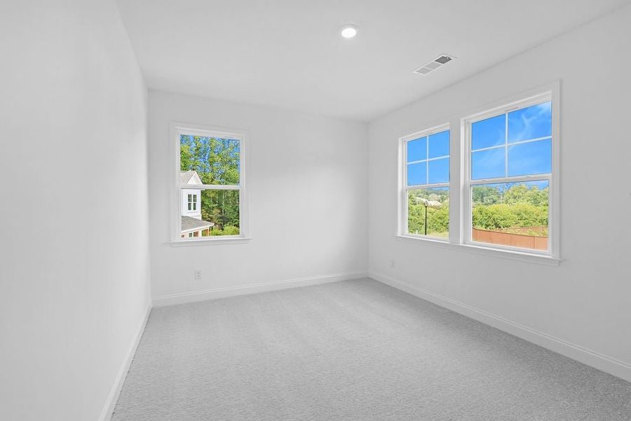 Representative unfurnished interior of a home built from the Lawrence by Taylor Morrison in Stratford Hills, Ball Ground (Image 25). Representative unfurnished interior of a home built from the Lawrence by Taylor Morrison in Stratford Hills, Ball Ground (Image 25).