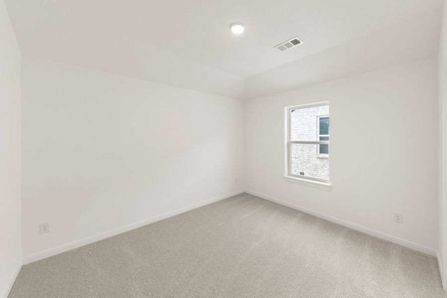 Spacious, unfurnished interior of a new home in Lily Creek at Sutton Fields, Aubrey (Image 30). Spacious, unfurnished interior of a new home in Lily Creek at Sutton Fields, Aubrey (Image 30).