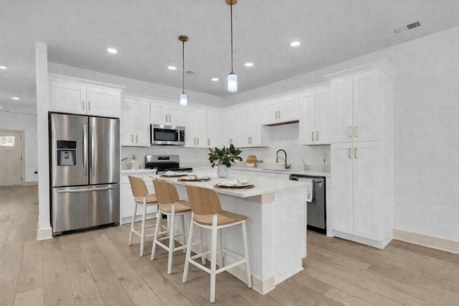 Furnished interior view inside a new home in , North Charleston (Image 10). Furnished interior view inside a new home in , North Charleston (Image 10).