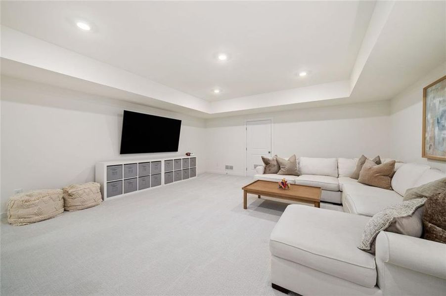 Furnished interior view inside a new home in Crossroads, Milton (Image 38).