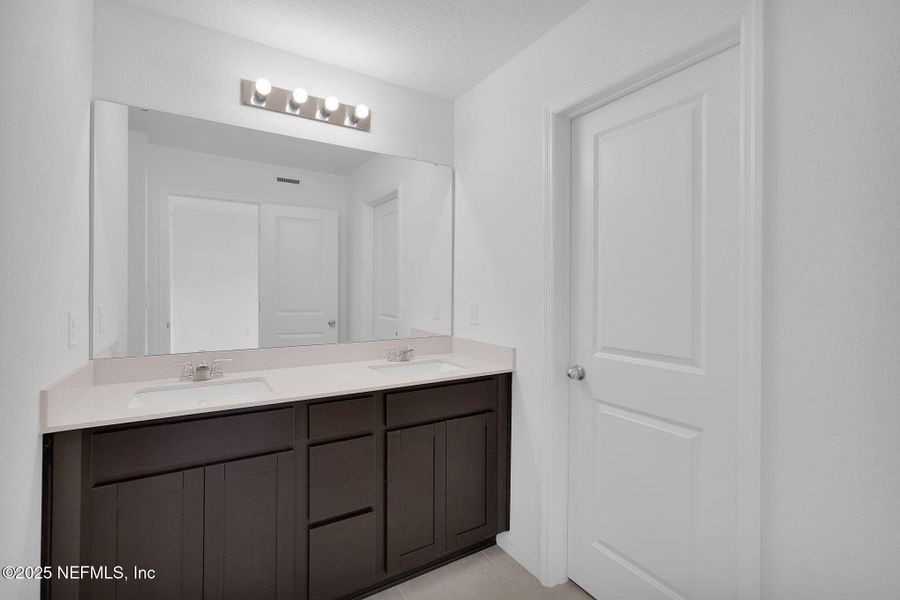 Furnished interior view inside a new home in , Jacksonville (Image 7). Furnished interior view inside a new home in , Jacksonville (Image 7).