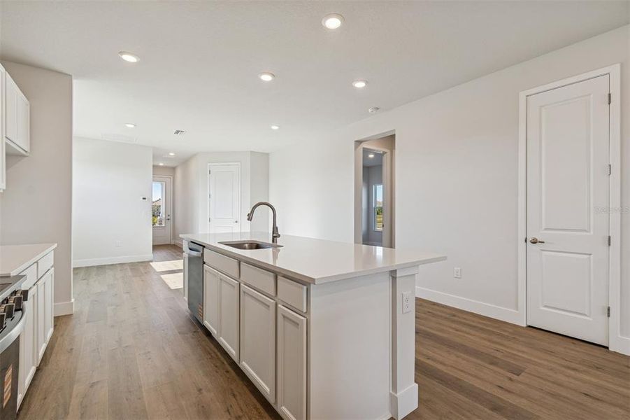 Furnished interior view inside a new home in Vistera of Venice – Garden Series, Nokomis (Image 9).