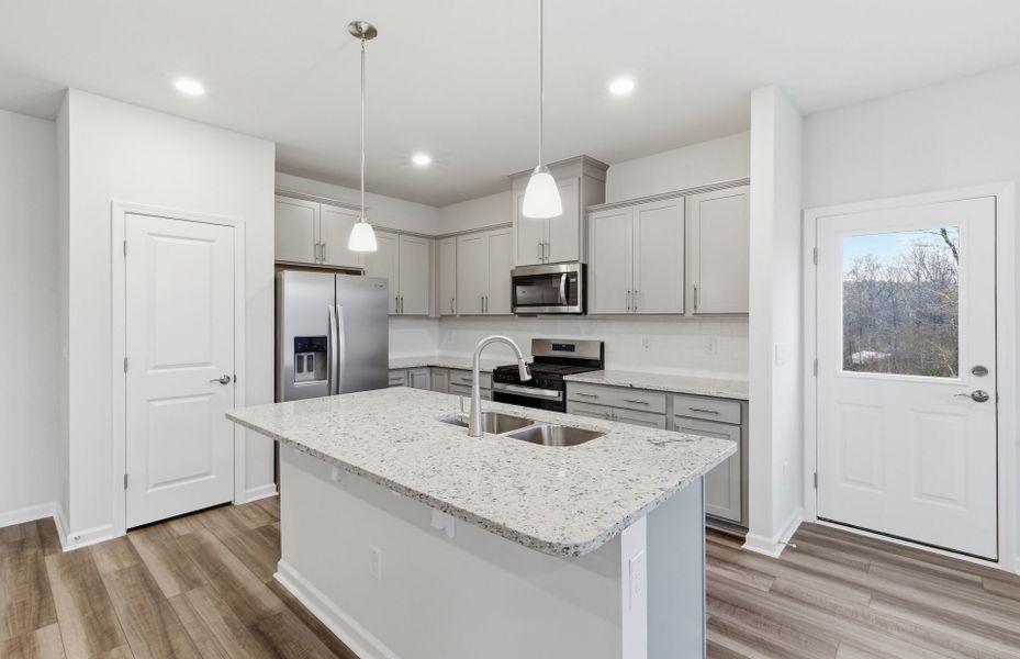 Furnished interior view inside a new home in McConnell Ridge, McLeansville (Image 8). Furnished interior view inside a new home in McConnell Ridge, McLeansville (Image 8).