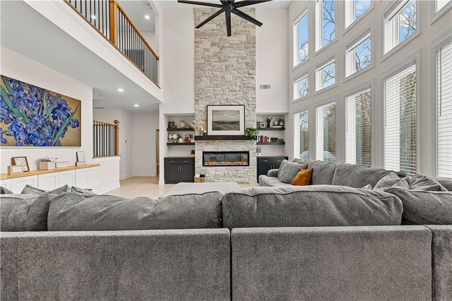 Furnished interior view inside a new home in , Winston (Image 8).
