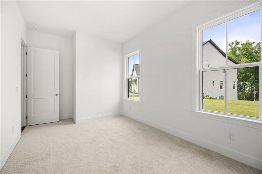 Spacious, unfurnished interior of a new home in Sterling Pointe, Cumming (Image 29). Spacious, unfurnished interior of a new home in Sterling Pointe, Cumming (Image 29).