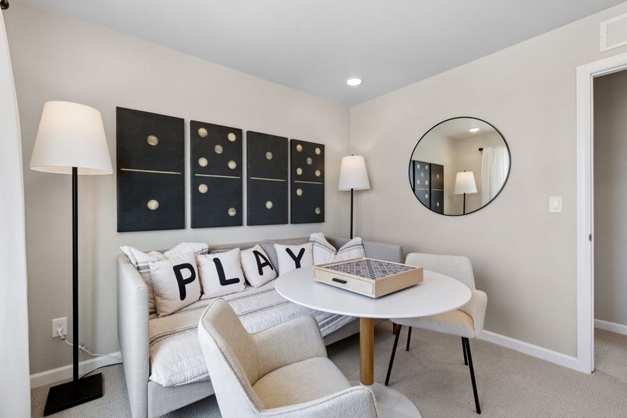 Representative furnished interior of a home built from the Biscayne by Landsea Homes in Spring Valley, Longmont (Image 26). Representative furnished interior of a home built from the Biscayne by Landsea Homes in Spring Valley, Longmont (Image 26).