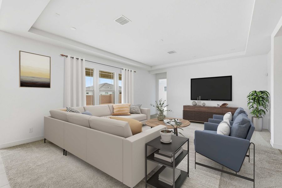 Furnished interior view inside a new home in Aloravita South, Peoria (Image 5).
