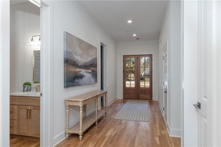 Furnished interior view inside a new home in , Decatur (Image 7).