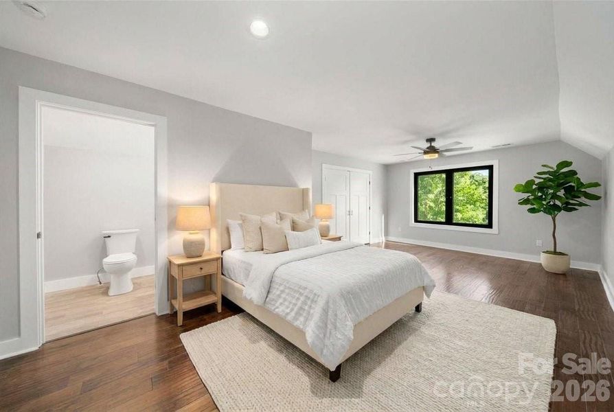 Furnished interior view inside a new home in , Candler (Image 10).