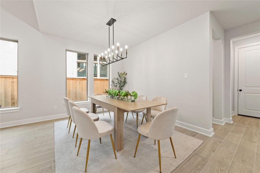 Furnished interior view inside a new home in Kresston, Montgomery (Image 15).