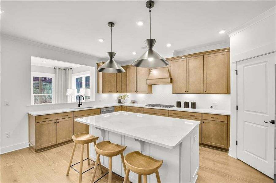Furnished interior view inside a new home in Ashworth Estates, Powder Springs (Image 8).