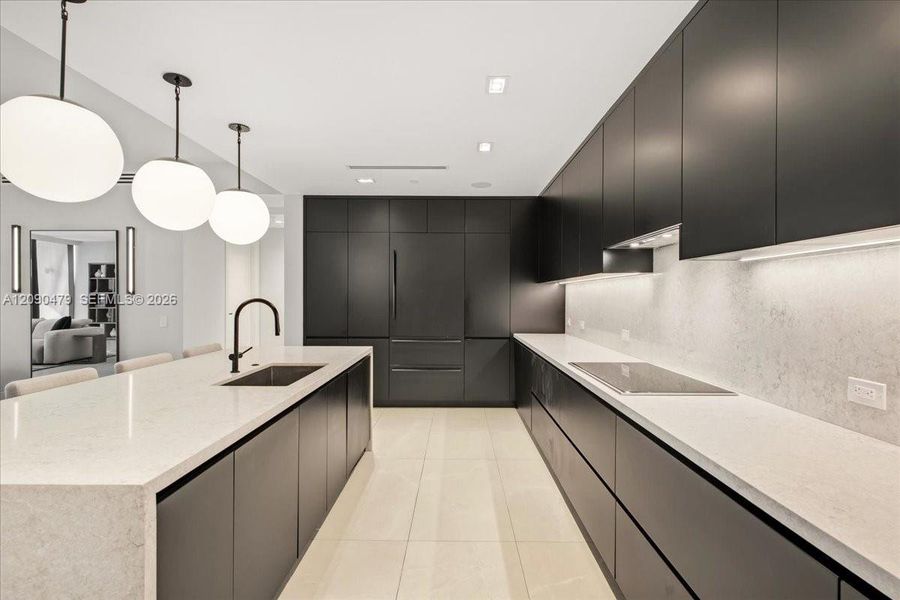 Furnished interior view inside a new home in , Fort Lauderdale (Image 34).