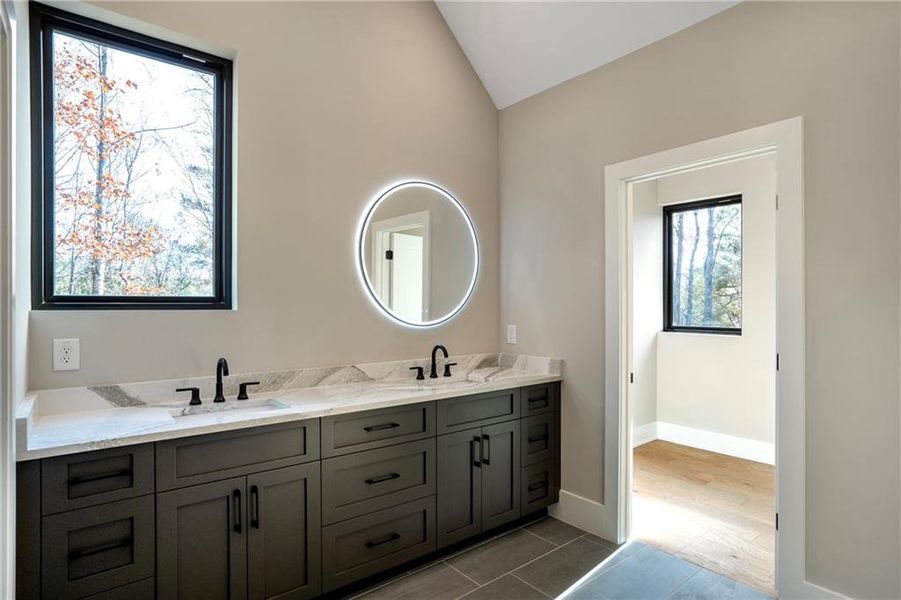 Furnished interior view inside a new home in Aster, Roswell (Image 12).