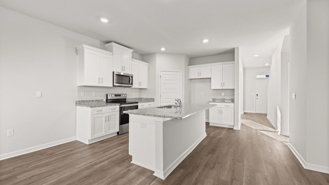 Furnished interior view inside a new home in Captain's Corner, Grovetown (Image 7).