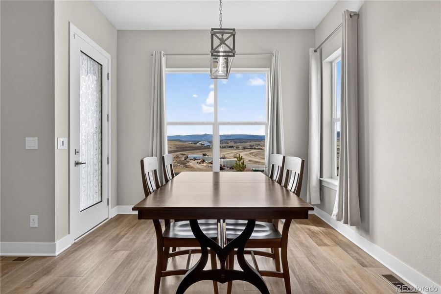 Furnished interior view inside a new home in , Castle Rock (Image 15). Furnished interior view inside a new home in , Castle Rock (Image 15).